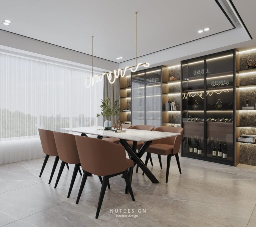 9711. 3D Interior Living Room- Kitchen Model Download by Nguyen Ngoc Tung