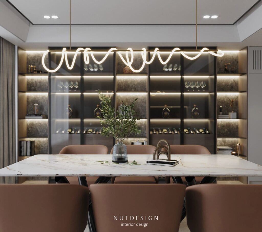 9711. 3D Interior Living Room- Kitchen Model Download by Nguyen Ngoc Tung